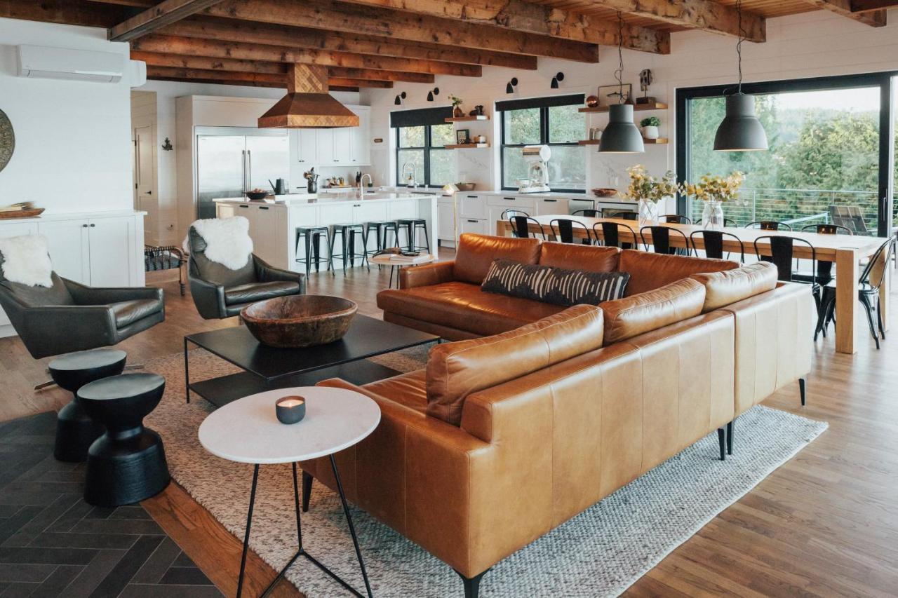 Whidbey Island Modern Farmhouse Greenbank Exterior foto